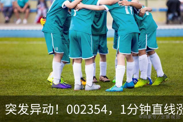 突发异动！002354，1分钟直线涨停！封单超200万手！